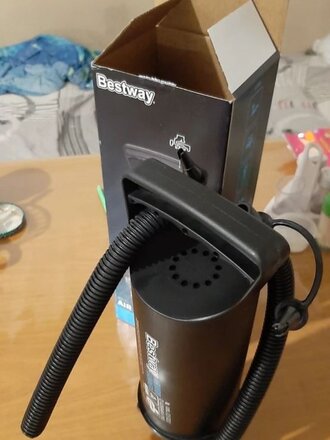 Насос воздушный ручной, 30 см, 3 насадки, Bestway, 62002 - фото 6 от пользователя