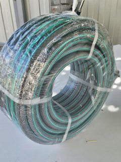 Шланг поливочный, 3/4 '', 20 мм, 15 атм, армированный, 25 м, 3 слоя, Grandy, Strato, ПВХ, AGL253425 - фото 8 от пользователя