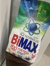 Стиральный порошок BiMAX, 3 кг, автомат, для белого белья, 100 пятен - фото 9 от пользователя