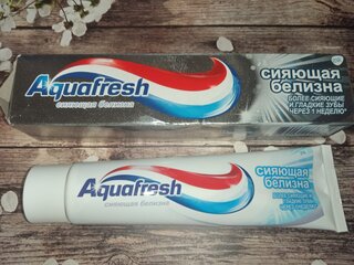 Зубная паста Aquafresh, Сияющая белизна, 75 мл - фото 5 от пользователя