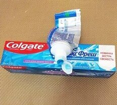 Зубная паста Colgate, MaxFresh Взрывная мята, 100 мл - фото 7 от пользователя