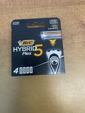 Сменные кассеты для бритв Bic, Hybrid 5 Flex, для мужчин, 4 шт, 921179 - фото 1 от пользователя