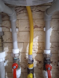Подводка для газа 1/2&quot;х0.4 м, г-г, ПВХ, Tuboflex - фото 5 от пользователя