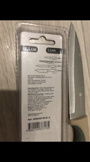 Нож кухонный Daniks, Verde, универсальный, нержавеющая сталь, 12.5 см, рукоятка пластик, JA20206748-BL-4 - фото 1 от пользователя