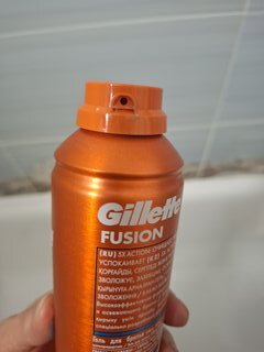 Гель для бритья, Gillette, Fusion Ultra Sensitive, для чувствительной кожи, 200 мл, 0050018079 - фото 7 от пользователя