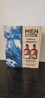 Набор подарочный для мужчин, Men Code, Сила и Свежесть, гель для душа, 300 мл + шампунь Men nature, 300 мл - фото 1 от пользователя