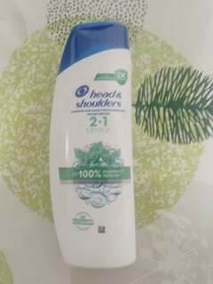 Шампунь Head &amp; Shoulders, 2в1 Ментол, против перхоти, 200 мл - фото 3 от пользователя