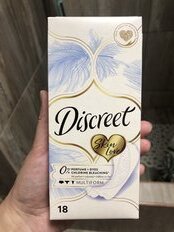 Прокладки женские Discreet, Skin Love Multiform, ежедневные, 18 шт, 0001037480 - фото 8 от пользователя