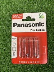 Батарейка Panasonic, ААА (R03, 24D), Zinc-carbon, солевая, 1.5 В, блистер, 4 шт - фото 7 от пользователя