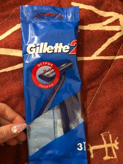 Станок для бритья Gillette, для мужчин, 3 шт, одноразовые - фото 9 от пользователя