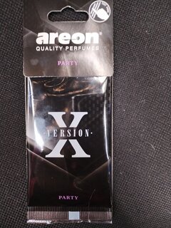 Ароматизатор в машину подвесной, сухой, Areon, X-Version Парти, 704-AXV-001 - фото 2 от пользователя