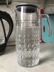 Кувшин стекло, 1.2 л, с крышкой, Caldo, CLD-120 - фото 9 от пользователя
