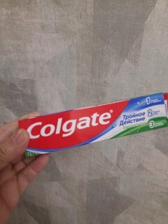 Зубная паста Colgate, Тройное действие, 50 мл - фото 8 от пользователя