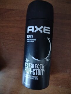 Дезодорант Axe, Black, для мужчин, спрей, 150 мл - фото 1 от пользователя