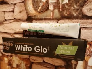 Зубная паста White Glo, натуральная белизна, 100 г - фото 3 от пользователя