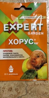 Фунгицид Хорус, от болезней плодовых культур, 2 г, Expert Garden - фото 4 от пользователя