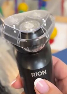 Электробритва аккумуляторная, Rion, DC5V, 0.6 А.ч, 3 бритвенные головки, выдвижной триммер,1 А, USB TYPE C, черная, RSM-2168 - фото 1 от пользователя