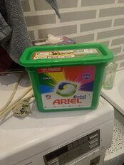 Капсулы для стирки Ariel, Pods Все-в-1 Color, для цветного белья, 23 шт, капсула 23.8 г - фото 1 от пользователя