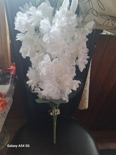 Цветок искусственный пасхальный, Яблоня, 5 веток, 70 см, в ассортименте, F49-63 - фото 5 от пользователя