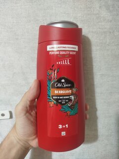 Гель для душа и шампунь Old Spice, 3 в 1 Bearglove, для мужчин, 400 мл - фото 6 от пользователя
