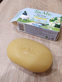 Мыло BioMio, Bio-Soap Литсея и бергамот, 90 г - фото 2 от пользователя