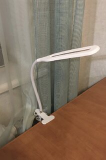 Светильник настольный на прищепке, белый, абажур белый, SPE17156-13/333934, USB - фото 8 от пользователя