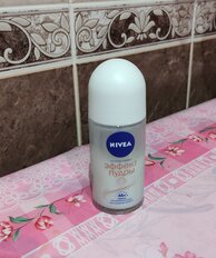 Дезодорант Nivea, Эффект пудры, для женщин, ролик, 50 мл - фото 8 от пользователя