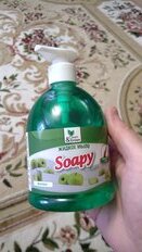 Мыло жидкое Clean&amp;Green, Soapy Яблоко, 500 мл - фото 5 от пользователя