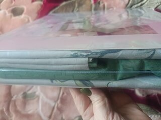 Постельное белье 2-спальное, простыня 200х220 см, 2 наволочки 50х70 см, пододеяльник 175х215 см, Silvano, поплин, Цветы 22/009-PCE/SLV - фото 3 от пользователя