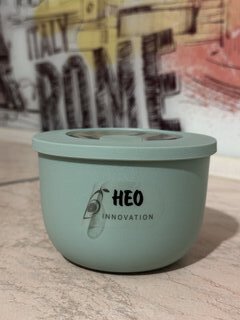 Миска пластик, 0.6 л, 12х8.2 см, фисташковая, круглая, герметичная, Idea, Нео, М 1324 - фото 4 от пользователя