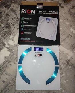 Весы напольные электронные, Rion, Baobo-3W, стекло, до 180 кг, Bluetooth, LCD-дисплей, белые - фото 4 от пользователя