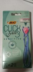 Станок для бритья Bic, Click Sensitive, для женщин, 3 лезвия, 2 сменные кассеты, 921402 - фото 1 от пользователя