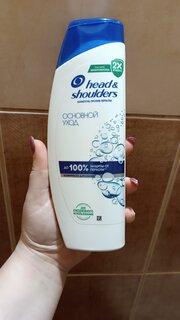 Шампунь Head &amp; Shoulders, Основной уход, против перхоти, 400 мл - фото 3 от пользователя