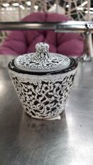 Сахарница 200 мл, керамика, 9 см, Борисовская керамика, Тирамису Ностальгия кофейная, ТИР00005473 - фото 5 от пользователя