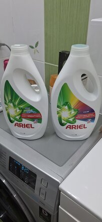 Гель для стирки Ariel, для цветного и белого белья, Color+Горный родник, 2x1.56 л - фото 5 от пользователя