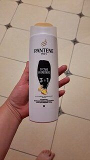 Шампунь бальзам-ополаскиватель Pantene Pro-V, Густые и крепкие, для тонких волос, 360 мл - фото 5 от пользователя