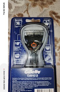 Станок для бритья Gillette, Fusion Proglide Flexball, для мужчин, 1 сменная кассета, GIL-81523296 - фото 1 от пользователя