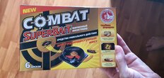 Инсектицид Super Bait, от тараканов, ловушка, 6 шт, Combat - фото 1 от пользователя