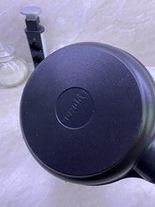 Сковорода алюминий, 20 см, антипригарное покрытие, Гурман, Мерцание, черный алмаз, ГМ2001 ЧА - фото 3 от пользователя