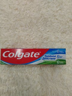 Зубная паста Colgate, Тройное действие, 100 мл - фото 8 от пользователя