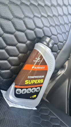 Масло компрессорное Patriot, Оil GTD 250/VG, 1 л, 850030600 - фото 1 от пользователя