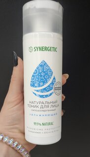 Тоник для лица Synergetic, Увлажняющий, 200 мл - фото 3 от пользователя