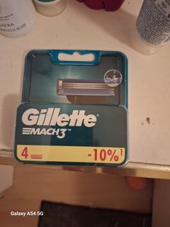 Сменные кассеты для бритв Gillette, Mach3, для мужчин, 4 шт - фото 4 от пользователя