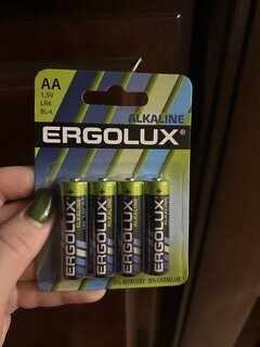 Батарейка Ergolux, АА (LR6, 15A), Alkaline, щелочная, 1.5 В, блистер, 4 шт, 11748 - фото 9 от пользователя