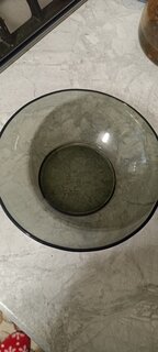 Салатник стекло, круглый, 20х7.5 см, Basilico, 62532-06, дымчатый - фото 4 от пользователя