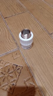 Муфта комбинированная полипропилен, d25х3/4&quot;, наружная резьба, белая, РосТурПласт - фото 2 от пользователя