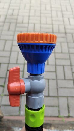 Насадка на шланг 3/4&quot;-1&quot;, с краном - фото 5 от пользователя