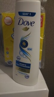 Шампунь Dove, Hair Therapy Интенсивное восстановление и объем, для поврежденных волос, 380 мл - фото 1 от пользователя