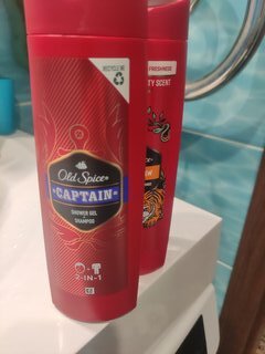 Гель для душа и шампунь Old Spice, 3 в 1 Captain, для мужчин, 400 мл - фото 1 от пользователя