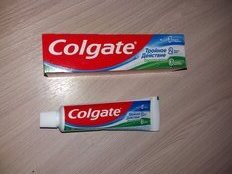 Зубная паста Colgate, Тройное действие, 50 мл - фото 5 от пользователя